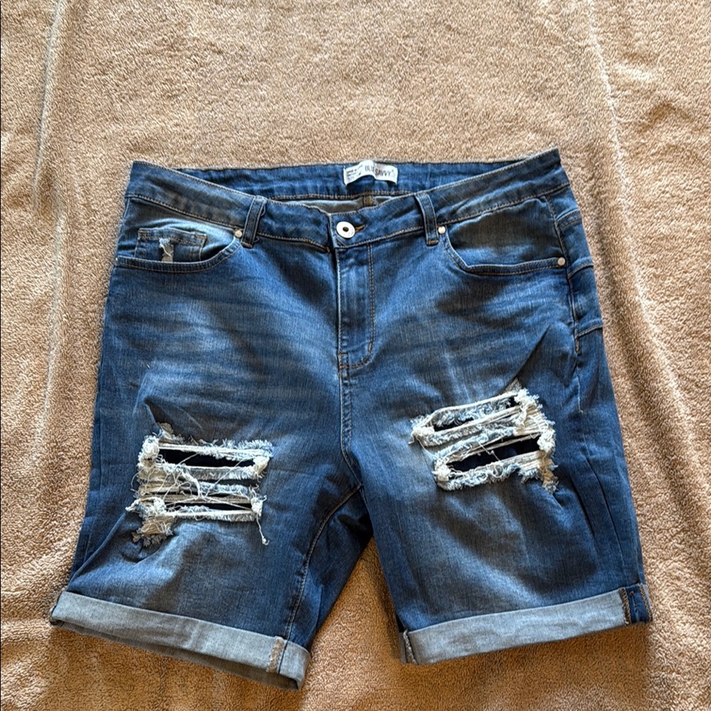 Blue Savvy women's Jean shorts
